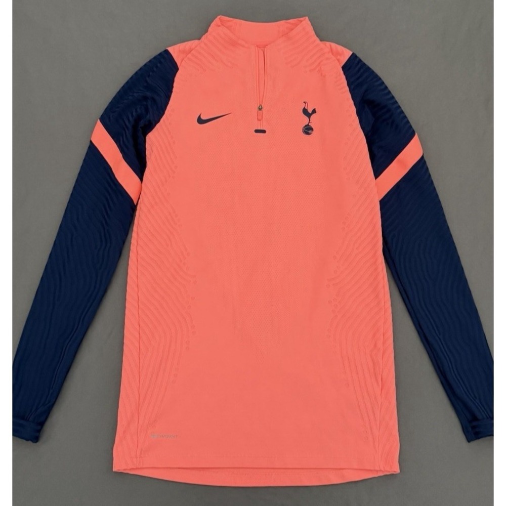 Tottenham Hotspur Nike Strike VaporKnit Mens Size Small Coral Blue Pullover 2020